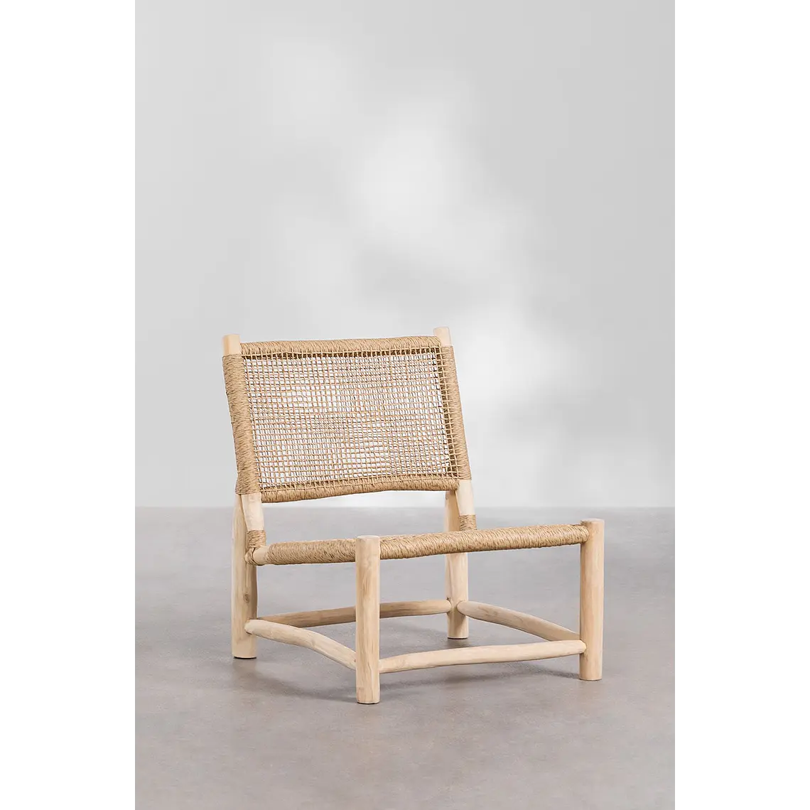 Sillón de jardín en madera de teca Sela 3