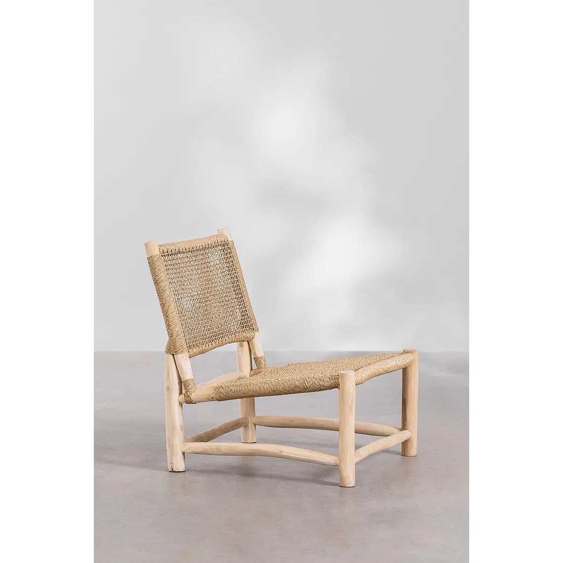 Sillón de jardín en madera de teca Sela 4