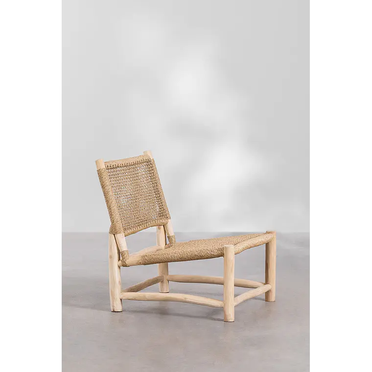 Sillón de jardín en madera de teca Sela 4