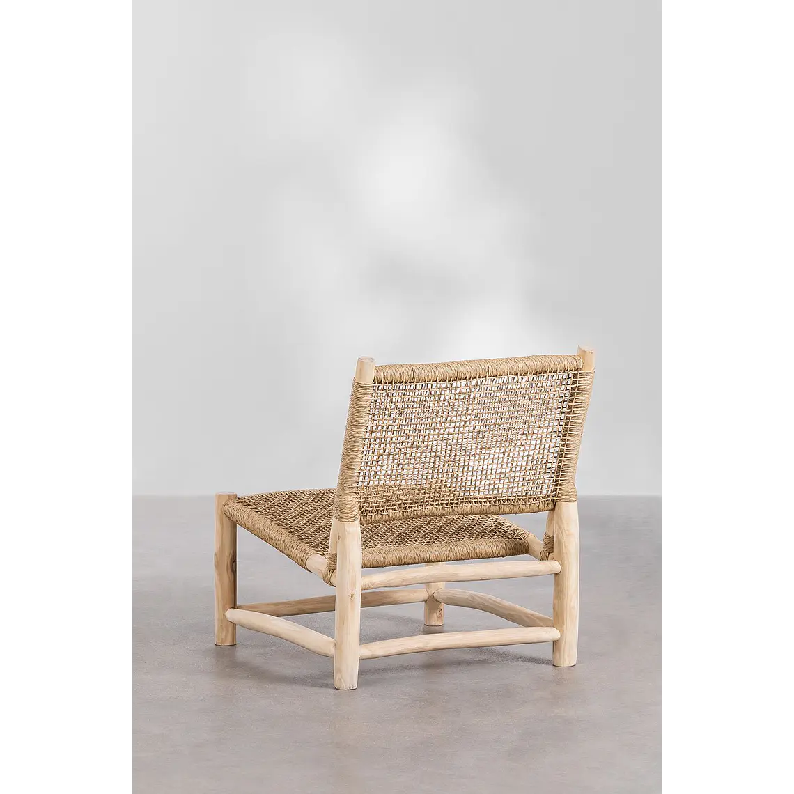 Sillón de jardín en madera de teca Sela 5