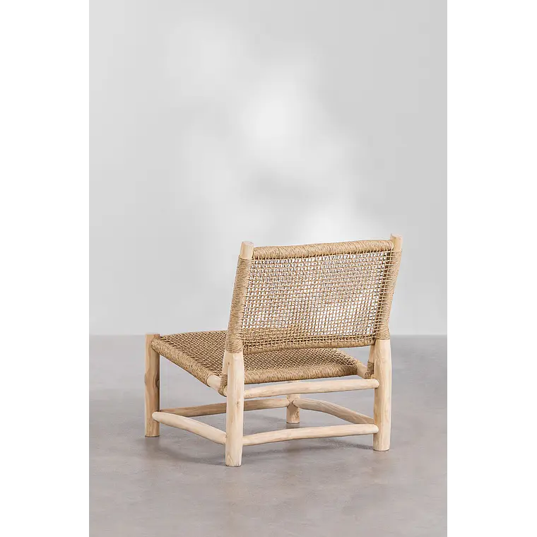 Sillón de jardín en madera de teca Sela 5