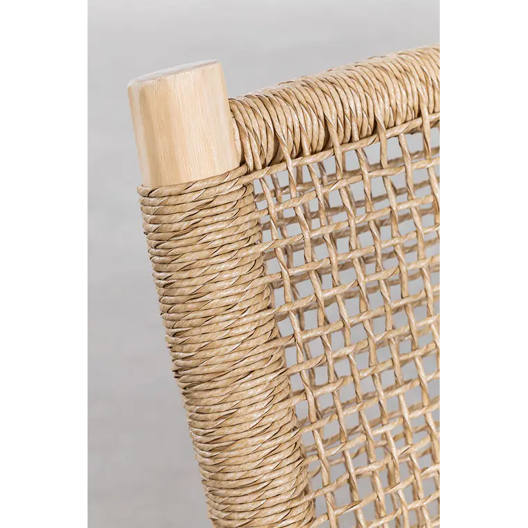 Sillón de jardín en madera de teca Sela 6