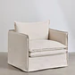 Evoira · Sillón tapizado de 100 cm - Miniatura 4