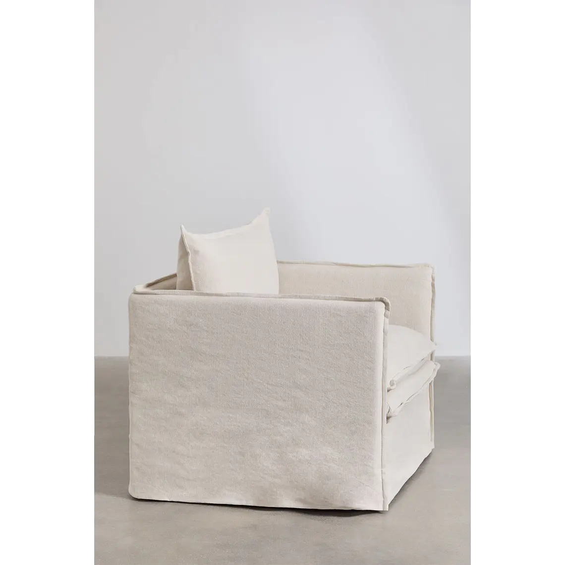 Evoira · Sillón tapizado de 100 cm 5