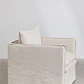 Evoira · Sillón tapizado de 100 cm - Miniatura 5