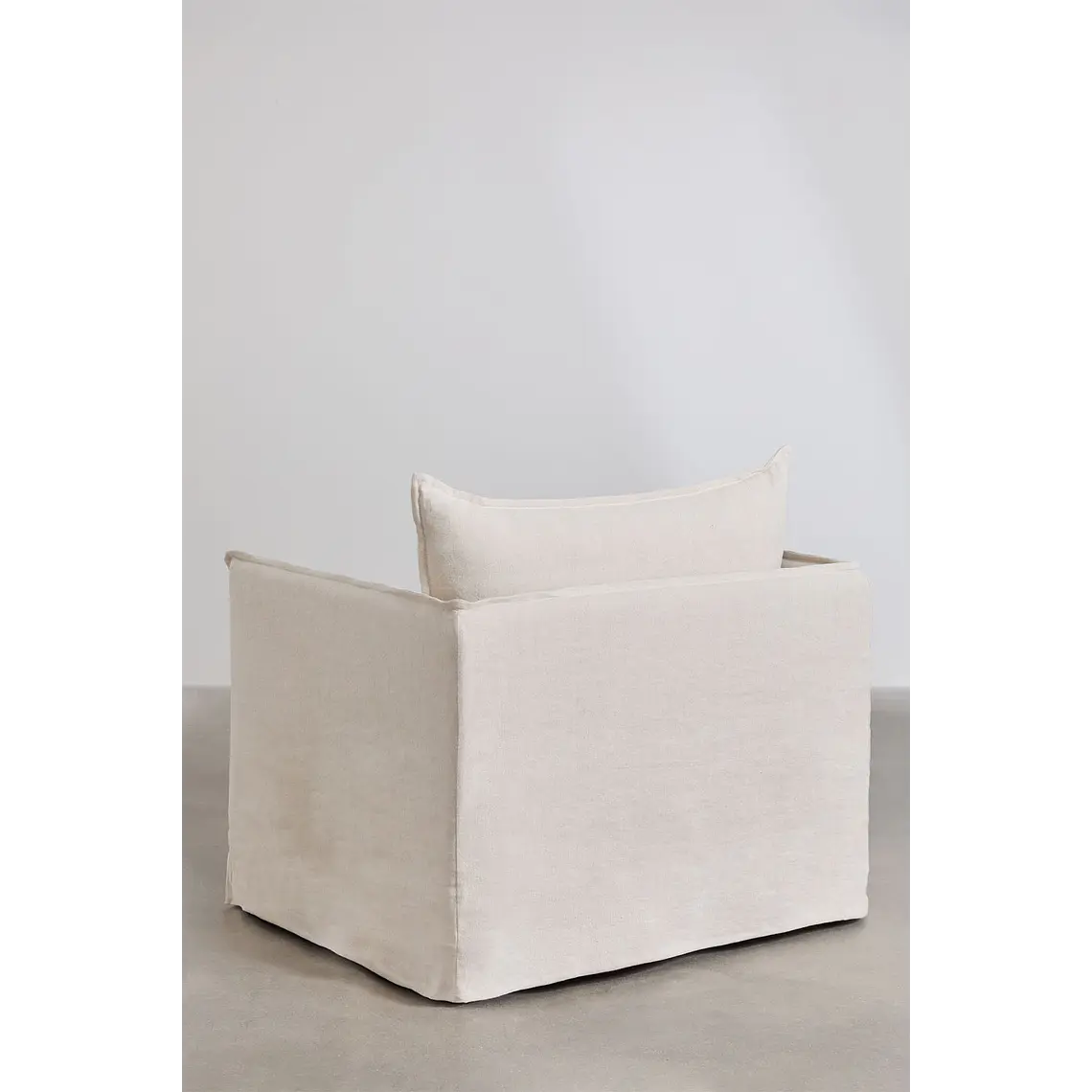 Evoira · Sillón tapizado de 100 cm 6