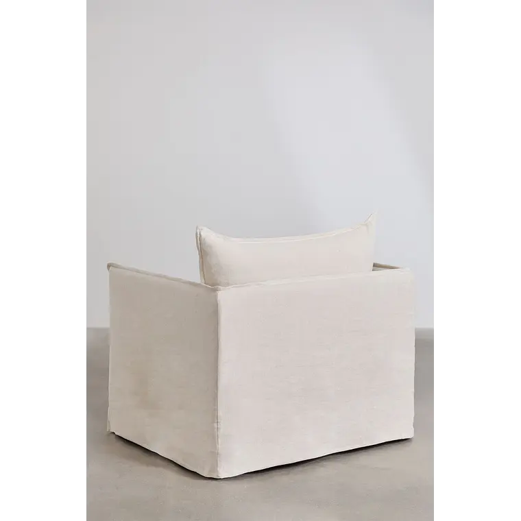 Evoira · Sillón tapizado de 100 cm 6