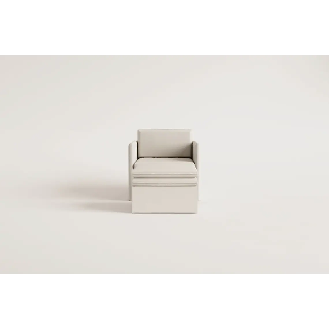 Evoira · Sillón tapizado de 100 cm 11