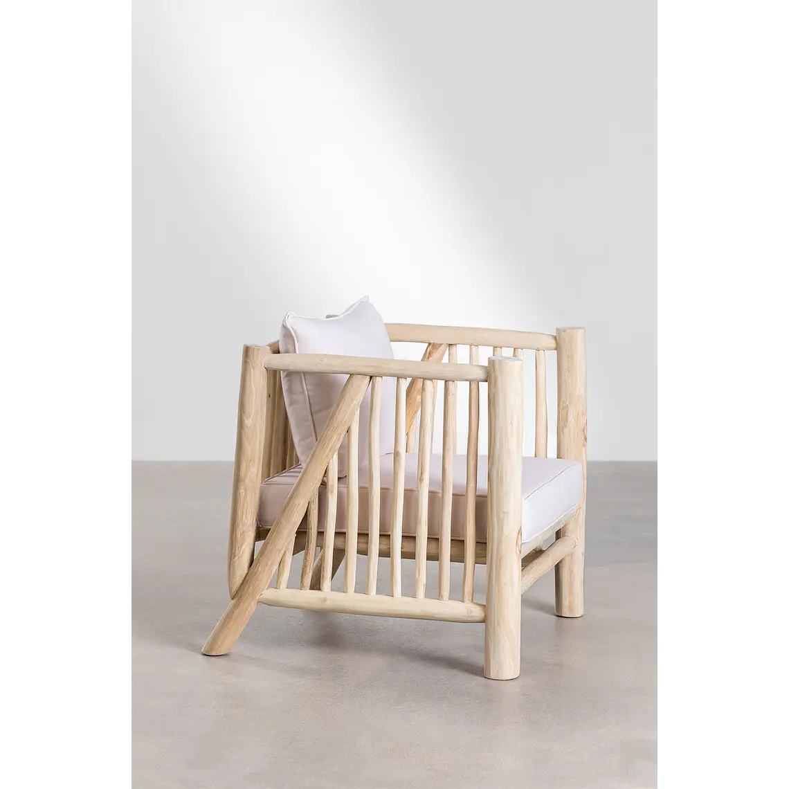 Lunor · Sillón tapizado de 76 cm 2