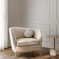 Lurin · Sillón tapizado de 92 cm - Miniatura 1