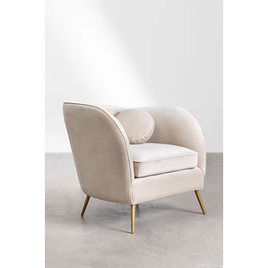 Lurin · Sillón tapizado de 92 cm