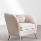Lurin · Sillón tapizado de 92 cm - Miniatura 2