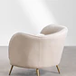 Lurin · Sillón tapizado de 92 cm - Miniatura 4