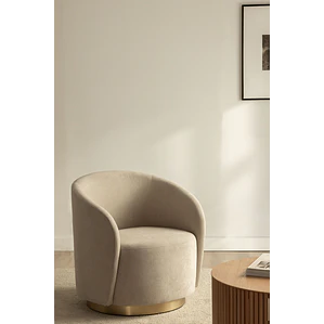 Serela · Sillón tapizado de 71,5 cm