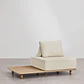 Sersel · Sillón tapizado de 160 cm - Miniatura 1