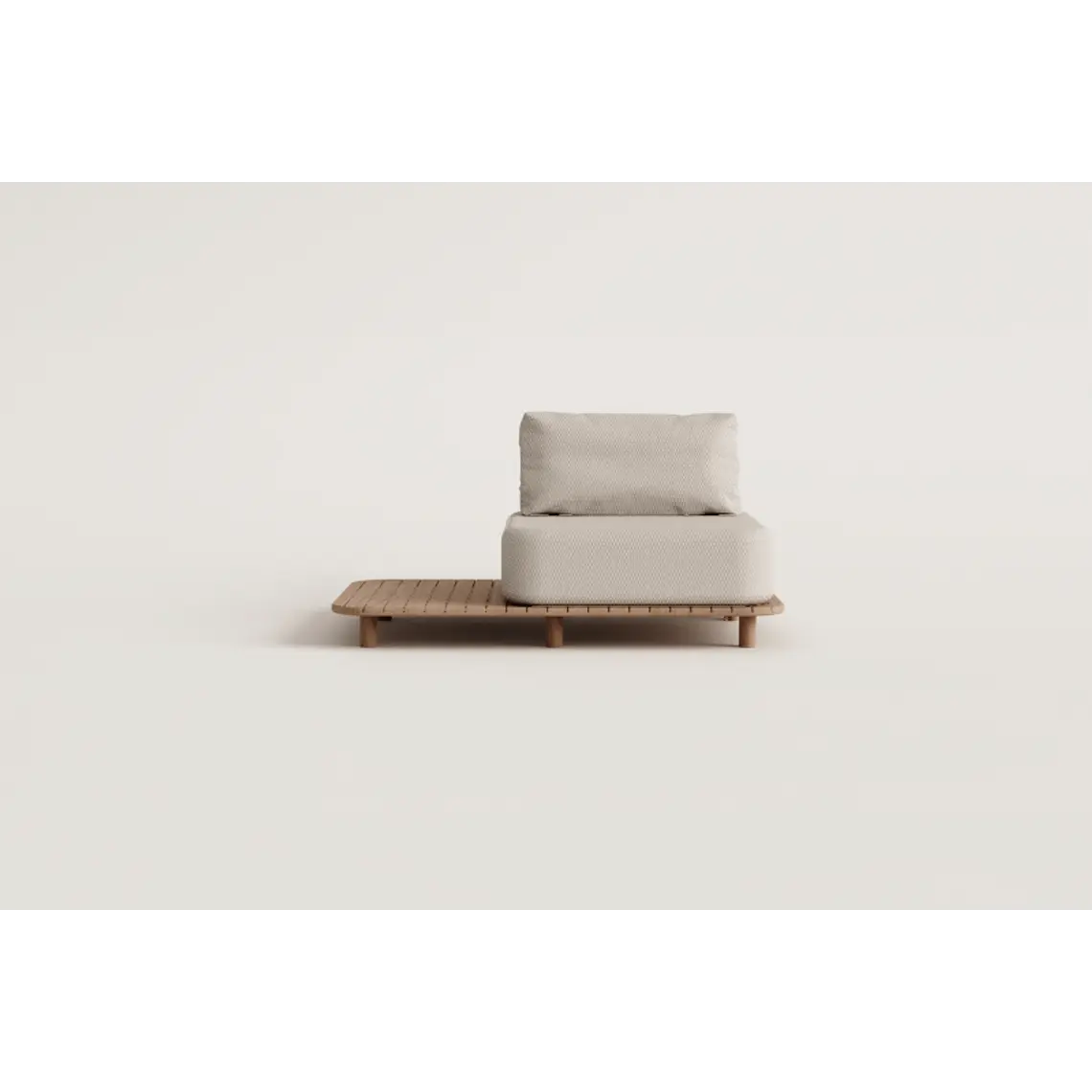 Sersel · Sillón tapizado de 160 cm 10