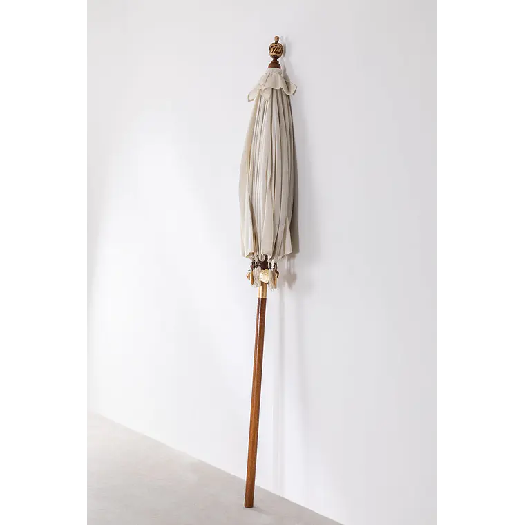 Sombrilla Ø186 cm en tela y madera Mora 3