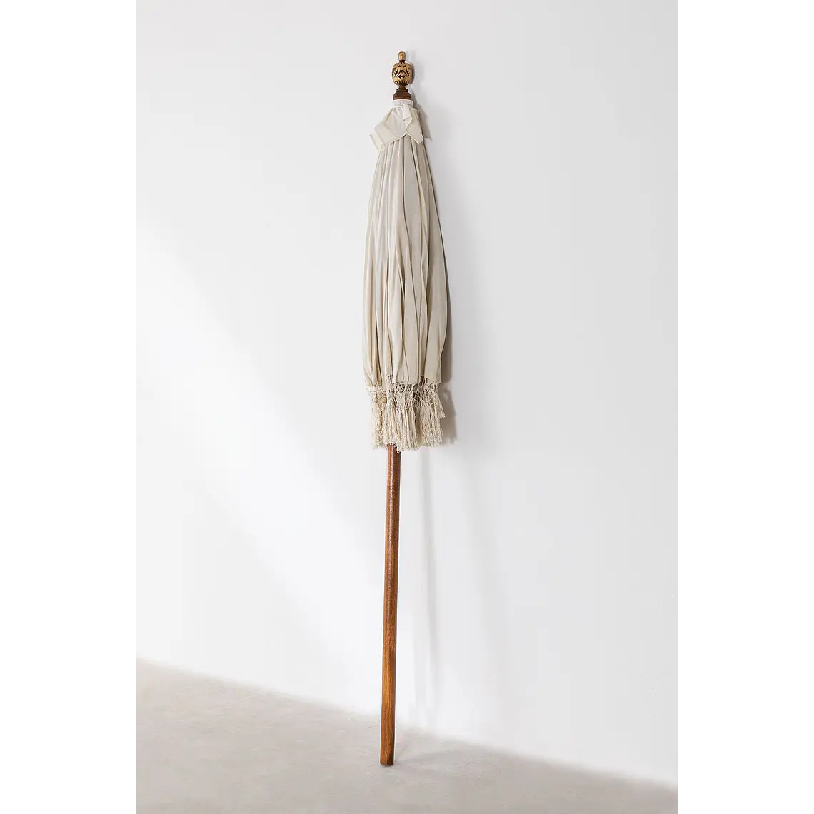 Sombrilla Ø186 cm en tela y madera Nera 6