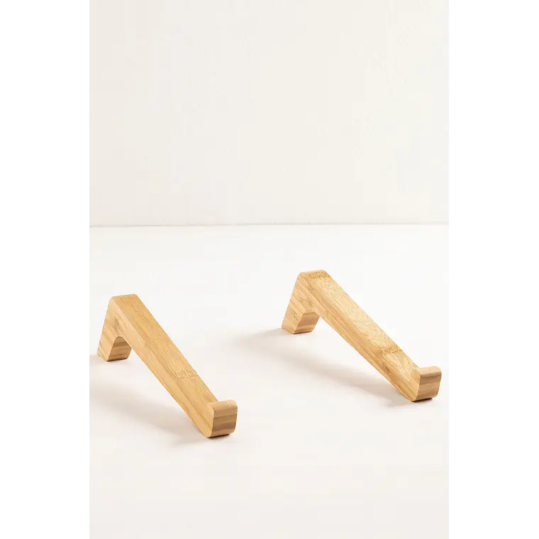Soporte para portátil en bambú 5