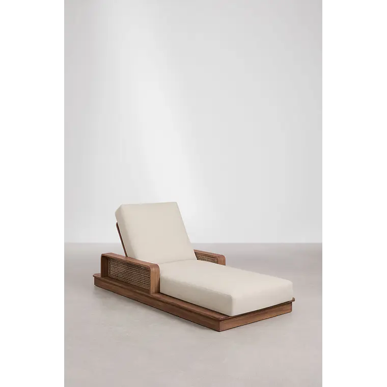 Tumbona en madera de acacia Halora 4