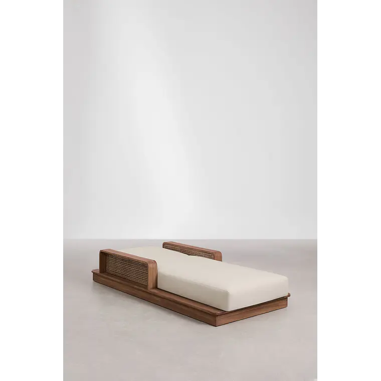 Tumbona en madera de acacia Halora 5