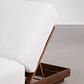 Tumbona reclinable en madera de acacia Cerena - Miniatura 7