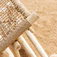 Tumbona reclinable en madera de teca Rena - Miniatura 2