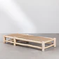 Tumbona reclinable en madera de teca Rena - Miniatura 4