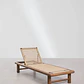 Tumbona reclinable en madera de teca Salina - Miniatura 4