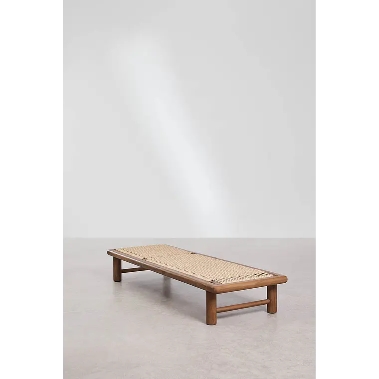 Tumbona reclinable en madera de teca Salina 5