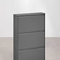 Zapatero de 3 puertas en acero Leno - Miniatura 5
