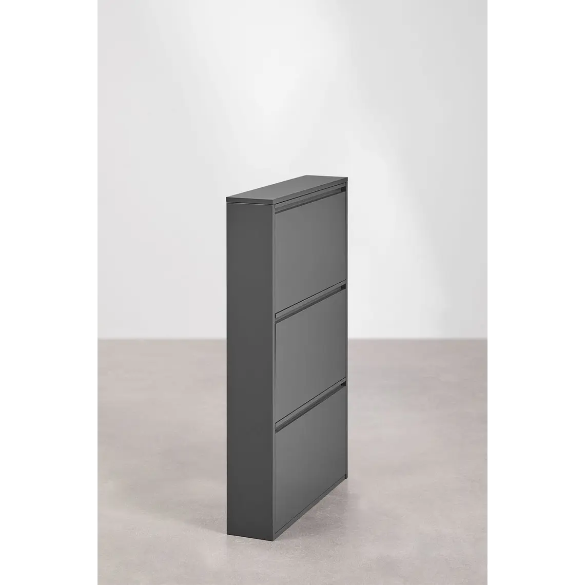 Zapatero de 3 puertas en acero Leno 7
