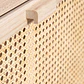 Zapatero en madera y ratán Nerio - Miniatura 9