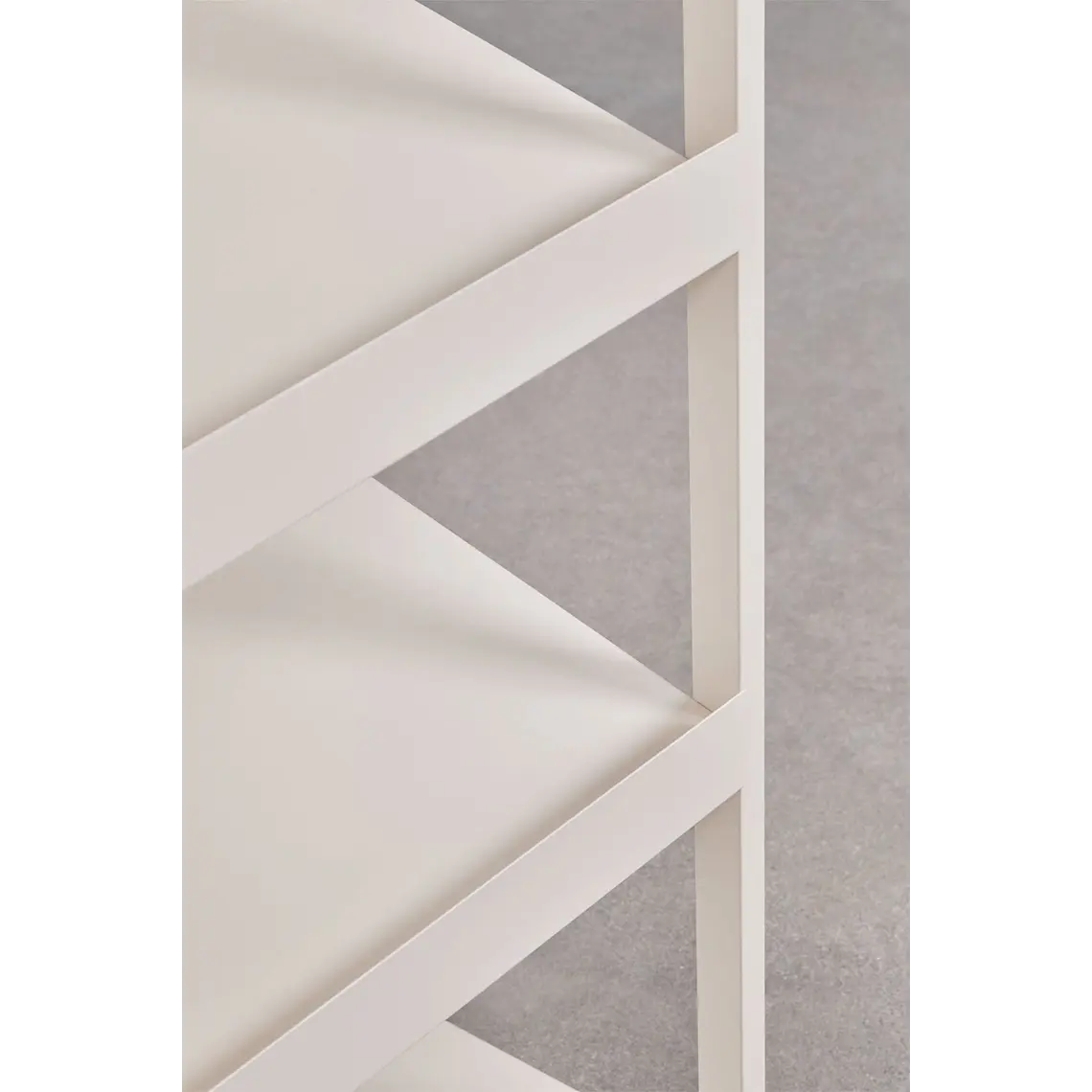 Zapatero vertical en hierro y madera Elan 6