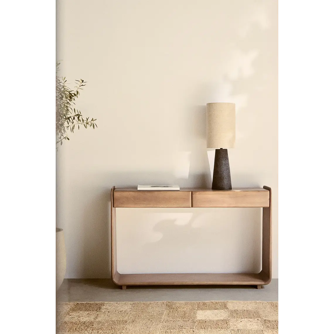 Evoira · Arrimo en acabado madera de 120 cm 2