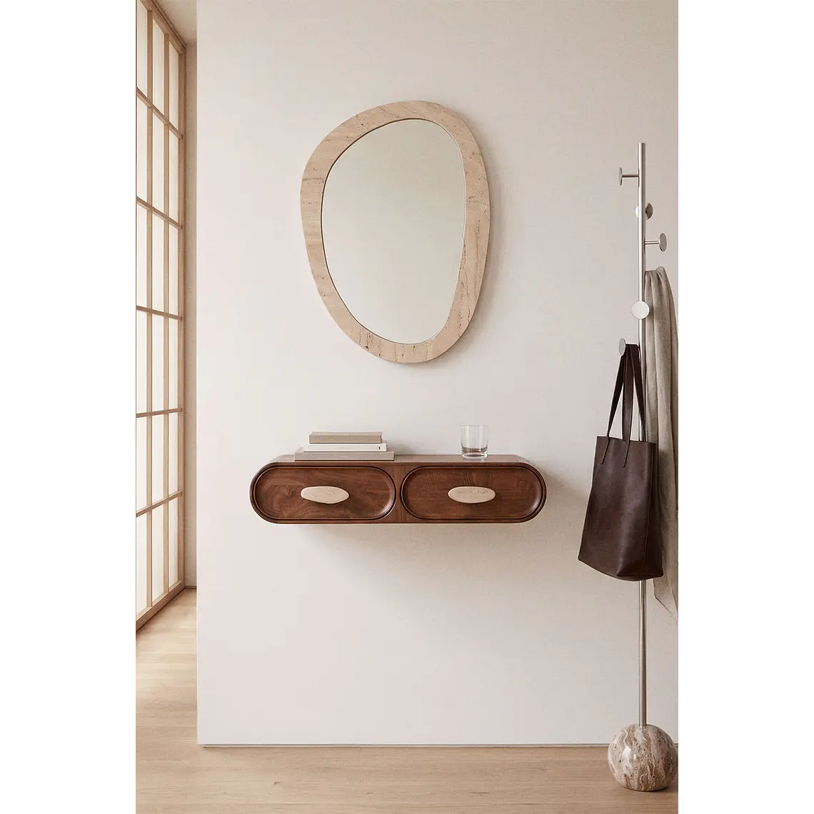 Maela · Arrimo en acabado madera de 100 cm 2