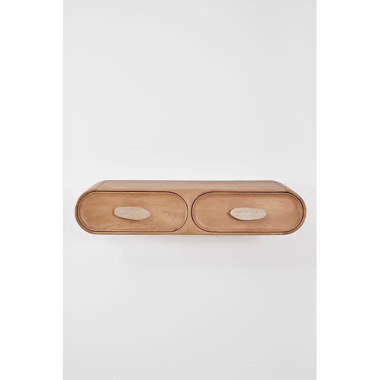 Maela · Arrimo en acabado madera de 100 cm 6