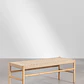 Banca de comedor Ilais en madera de roble - Miniatura 4