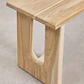 Banca de comedor Lysor en madera de teca - Miniatura 4