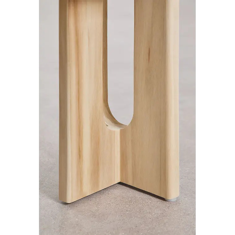 Banca de comedor Lysor en madera de teca 5