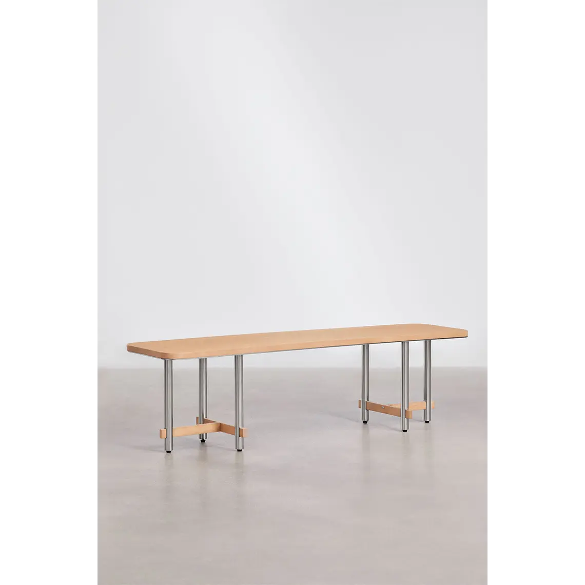Banca de comedor Tiror en madera de mango 1
