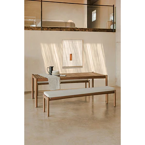 Banca de comedor Ulenis en madera