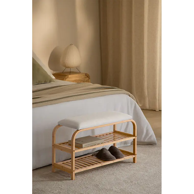 Banca de dormitorio Neria en madera 2