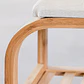 Banca de dormitorio Neria en madera - Miniatura 7