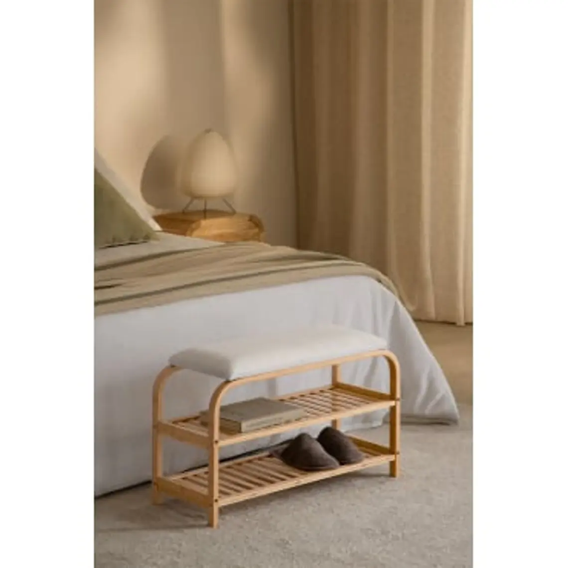 Banca de dormitorio Neria en madera 10