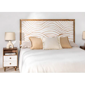 Cabecero Alira 150 cm en madera de mango