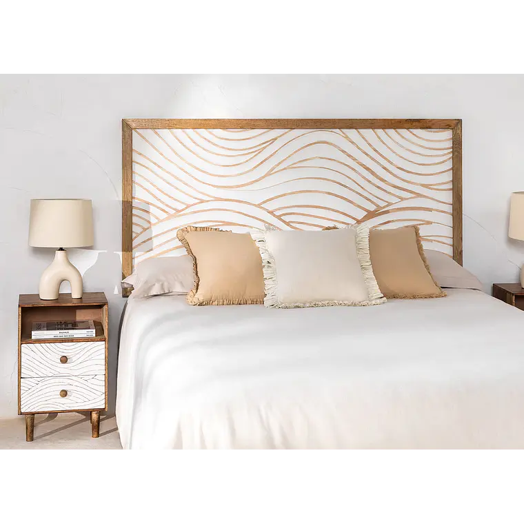 Cabecero Alira 150 cm en madera de mango 1