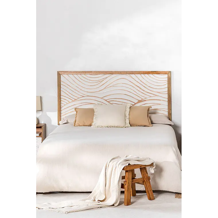 Cabecero Alira 150 cm en madera de mango 2