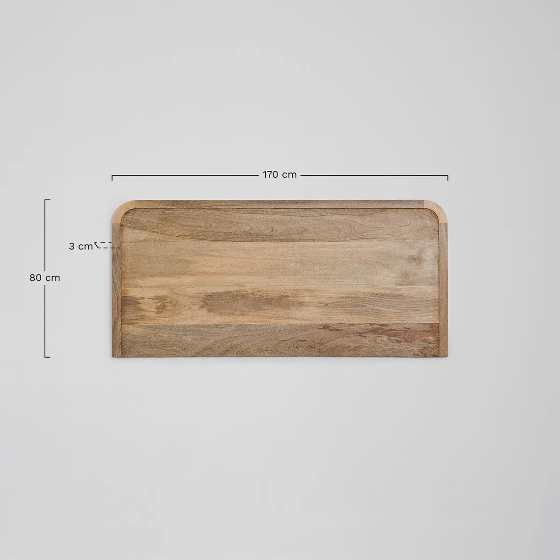 Cabecero Auren en madera de mango 11