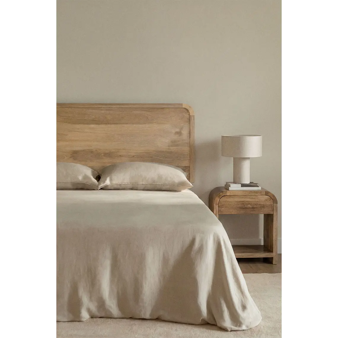 Cabecero Auren en madera de mango 13